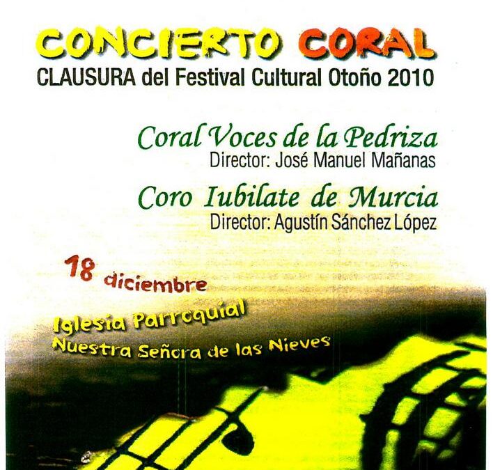 Concierto de Navidad en Manzanares el Real (2010)
