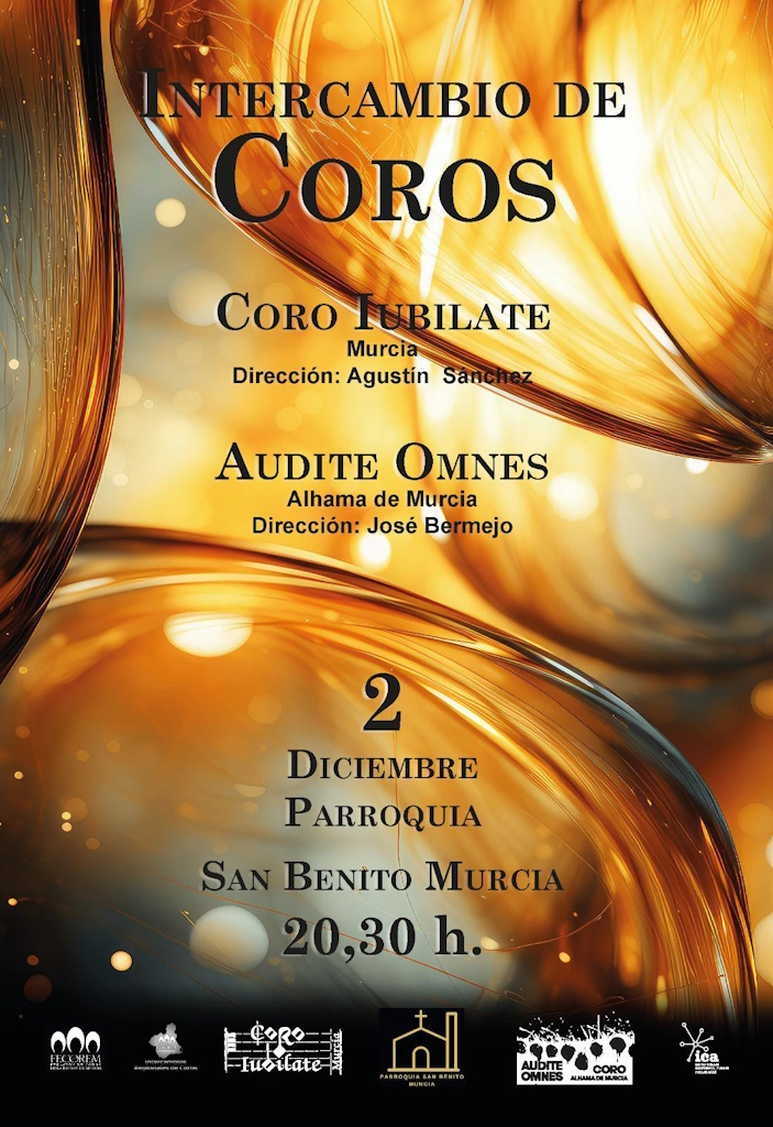 Coro Iubilate en Murcia: Intercambio con el Coro Audite Omnes