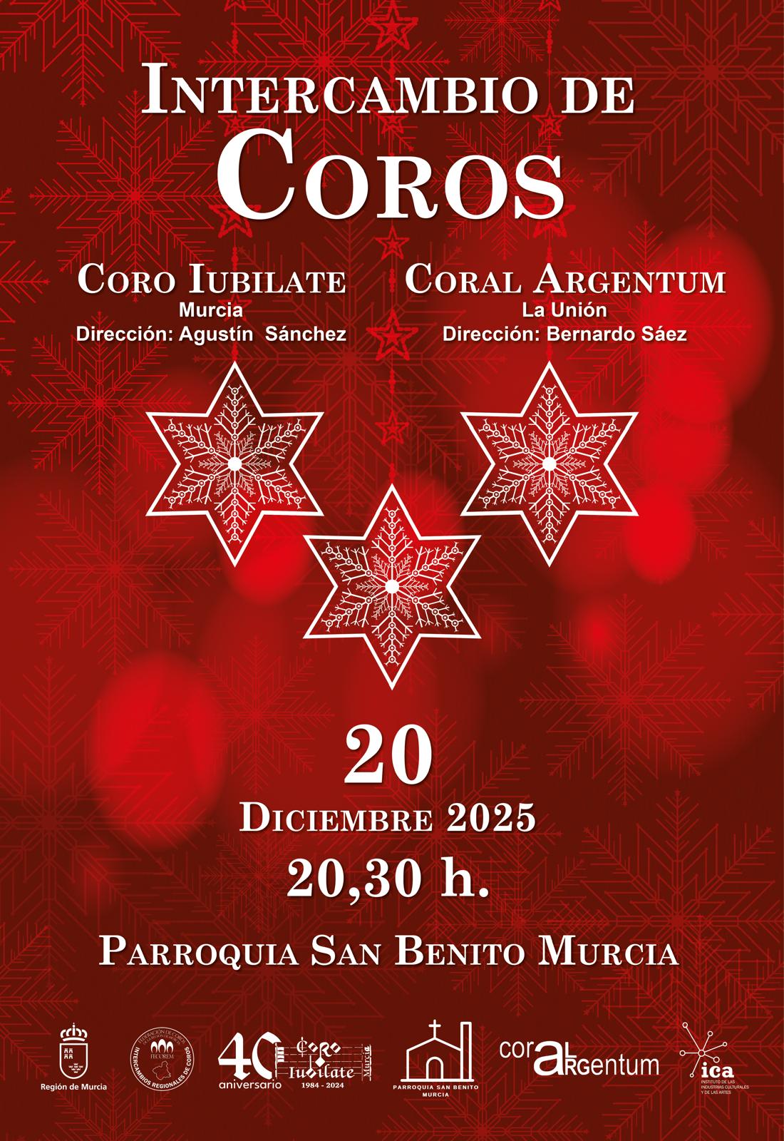 Coro Iubilate en Murcia: Intercambio con la Coral Argentum